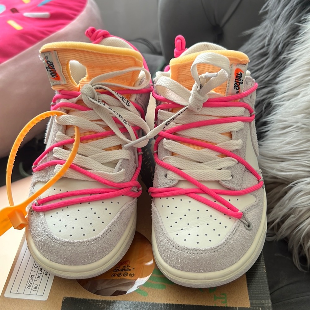Offwhite Dunks Lot 17 Only worn ONCE Condition 9.5/10.